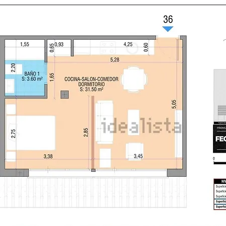 Buhardilla Zona Alta Apartment *